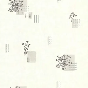 Graminées gris et noir - 12112209